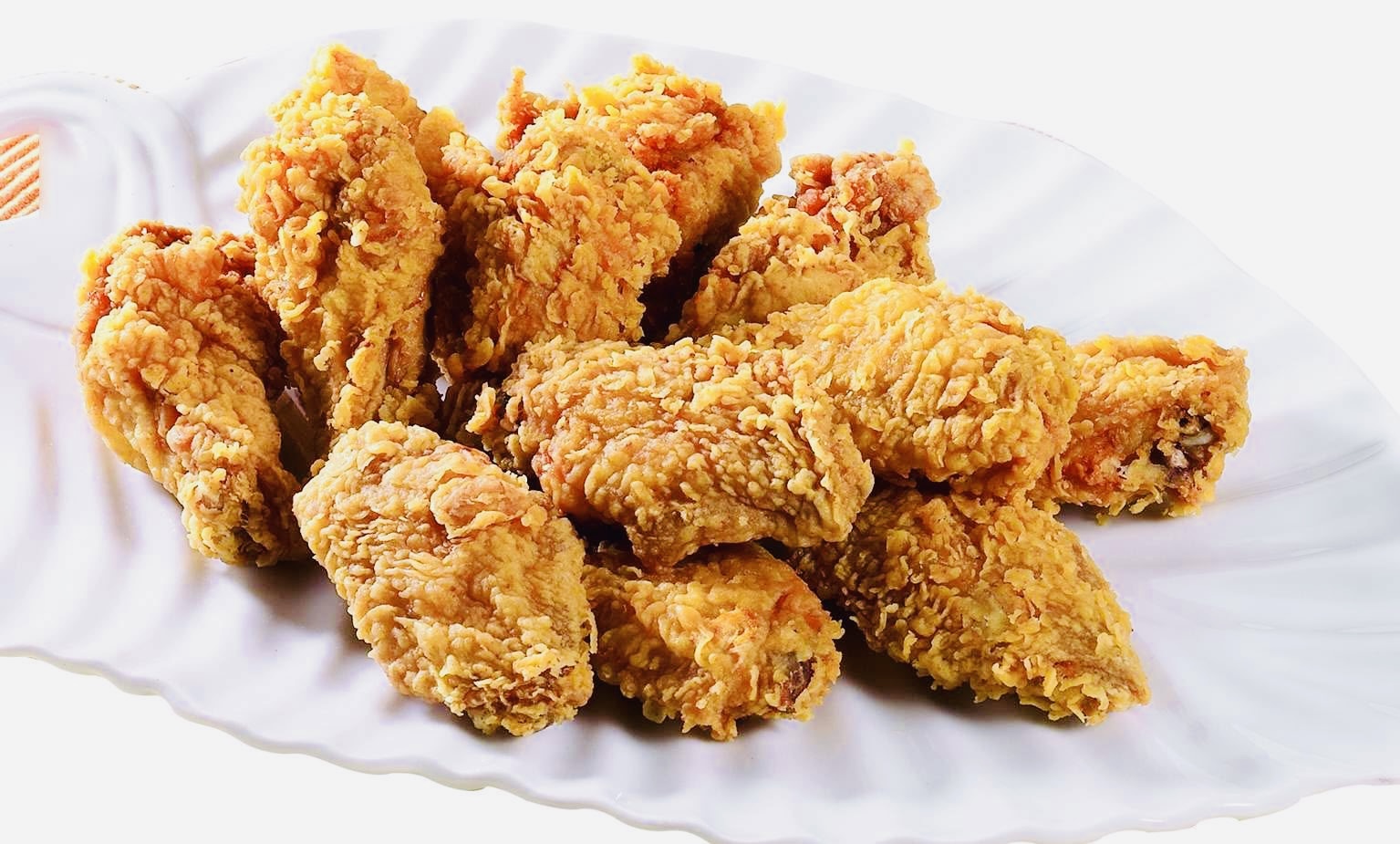Crispy chicken pieces